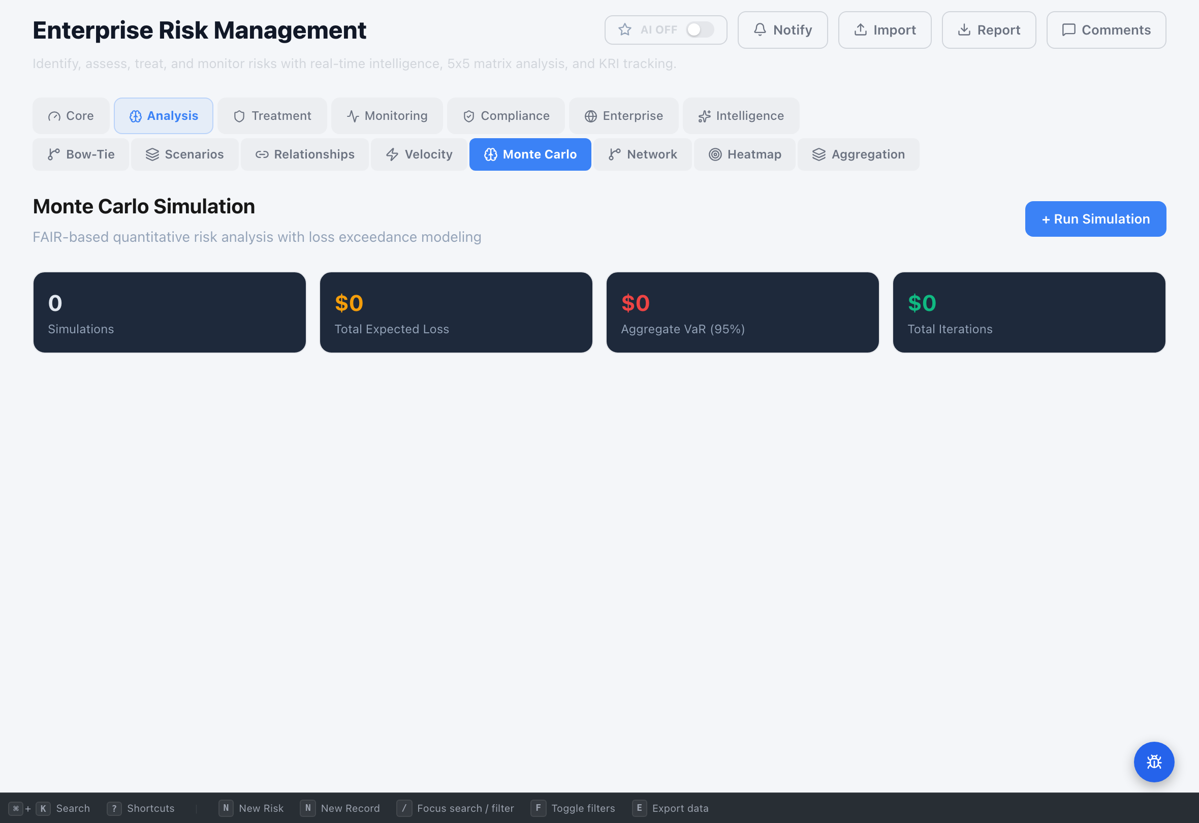 Risk Management — view 5